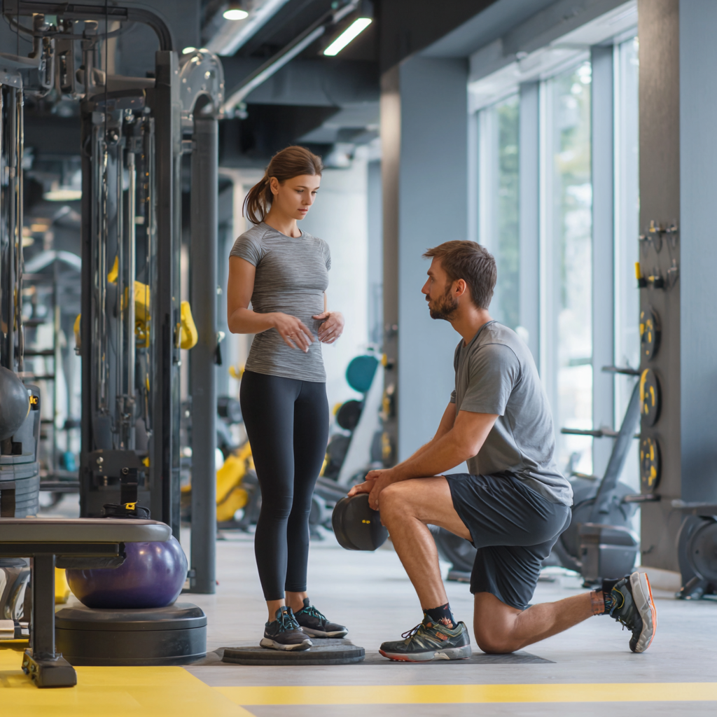 Fitness tréning s osobným trénerom